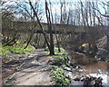 Path by the River Tawd at Houghtons Bridge