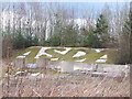 Sign outside the ASDA warehouse, Statham Road, Skelmersdale