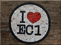 TQ3282 : I love EC1 by Stephen McKay