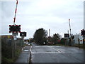 Level crossing on Station Road, Fulbourn