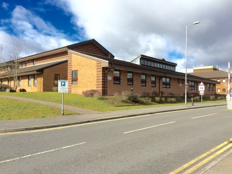 Princess of Wales Hospital, Bridgend © Alan Hughes cc-by-sa/2.0 ...