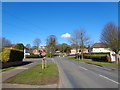 Hanging Lane towards the golf club