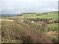 Looking NE from Hewenden Viaduct