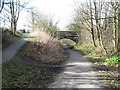 Path junction at Cullingworth