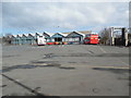 SO8555 : Bus Parking Ground, Worcester by David Hillas