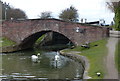 Swans next to Long Lane Bridge No 25