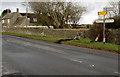 Signpost east of Minchinhampton Common