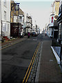 Looking west-northwest along Addington Street