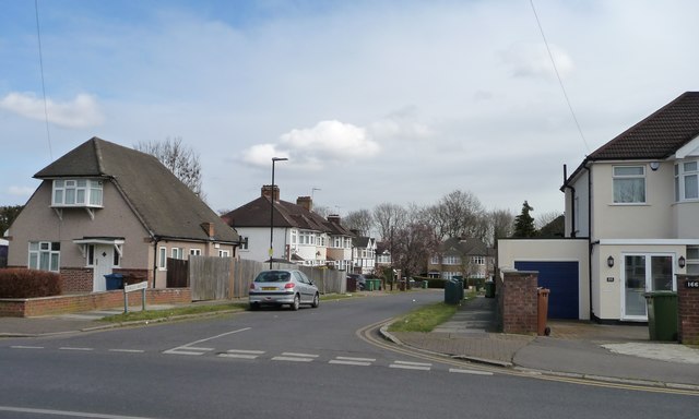 The north end of Durley Avenue