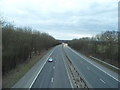 The A329(M) from Binfield Road