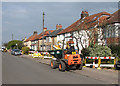 Coleridge Road: work on the gas network