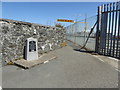 SH2482 : Memorial to Thomas Telford near the entrance to Salt Island by Eirian Evans