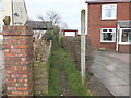 Footpath between Plex Moss Lane and Carr Moss Lane