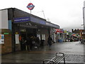 The entrance to Dagenham Heathway Underground station