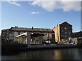 Canal-side buildings at Diglis