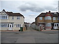 Back lane running east from Torbay Road