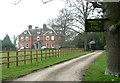 Driveway to Swardeston House