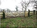 Pasture gate by Swardeston House