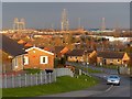 Evening view over Newport