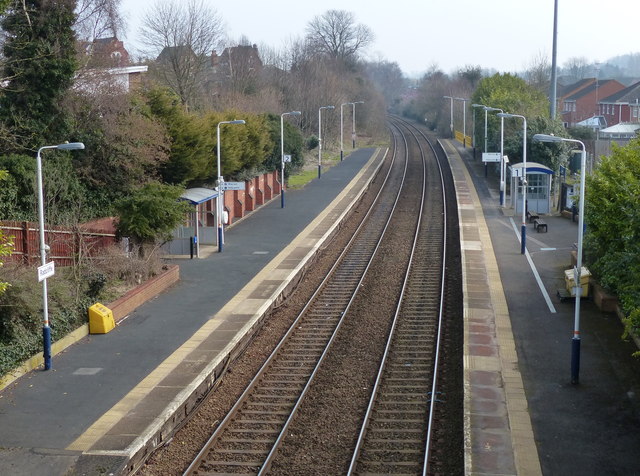 Radcliffe-on-Trent railway station © Mat Fascione :: Geograph Britain ...