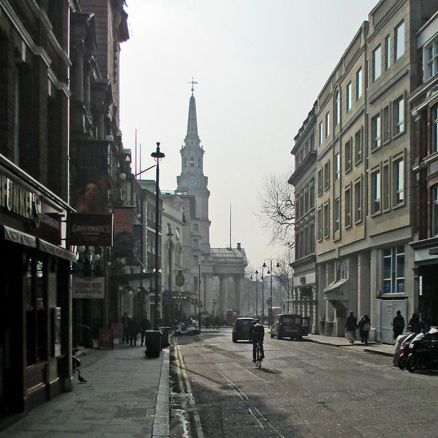 Down St Martin's Lane