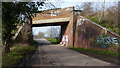 Railway bridge crossing Holme Lane