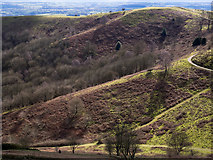 SO7639 : Ridges of Millennium Hill by Trevor Littlewood