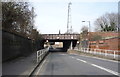Railway bridge over Upwell Street (A6102)
