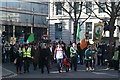  : View of the first of the St. Patrick's Day Parade heading up Pall Mall by Robert Lamb