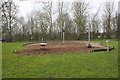 Play equipment on safety surface, Mead Park