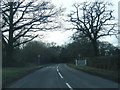 Lane at Littleworth Common boundary