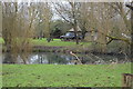 Pond, Old Mill Cottages