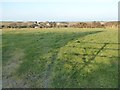 Farmland above Tregavone Farm