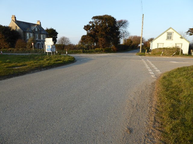 Crossroads north of Rumford