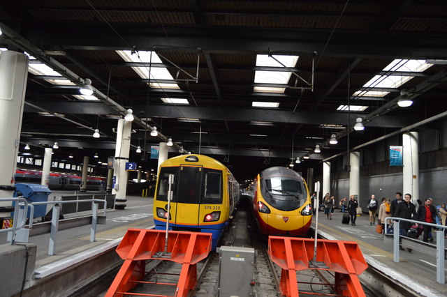 Platform 1 & 2, Euston Station