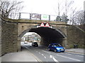 Disused railway bridge over bridge Street, Penistone