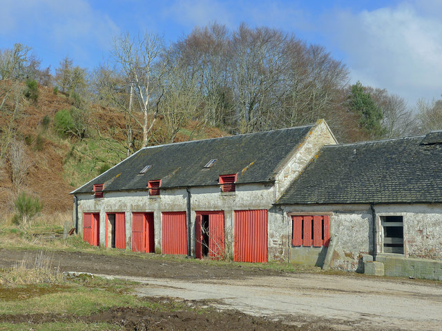 Part of the steading, Bellevue