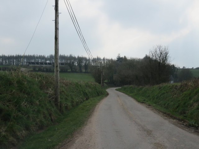 Rural road in Clashanaffrin