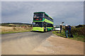 Vectis #12 bus near Brook, Isle of Wight