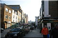 View down Lower Marsh towards Westminster Bridge Road