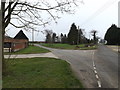TM0682 : Hall Lane, Fersfield by Geographer