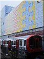 (Part of) "Wrapper" by Jaqueline Poncelet, Edgware Road tube station