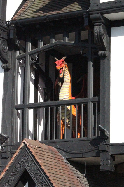 The 'Dragon' at the George and Dragon