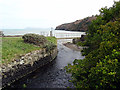 Goodwick Brook flows towards the sea