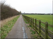 TL4358 : The Coton footpath, approaching Cambridge by David Purchase