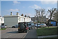 Saffron Walden: Tanners Way and the rear of Artisans Dwellings