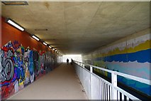 SP3508 : Tunnel under the A40 road, Witney, Oxon by P L Chadwick