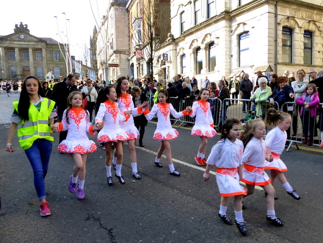 Irish dancers, St Patrick's Day © Kenneth Allen :: Geograph Ireland