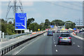 SE3024 : Northbound M1, Exit at Junction 41 by David Dixon