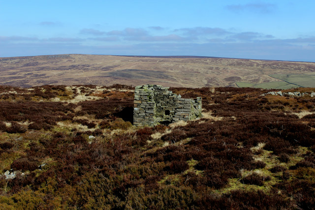 Small Ruin above Watersheddles Reservoir